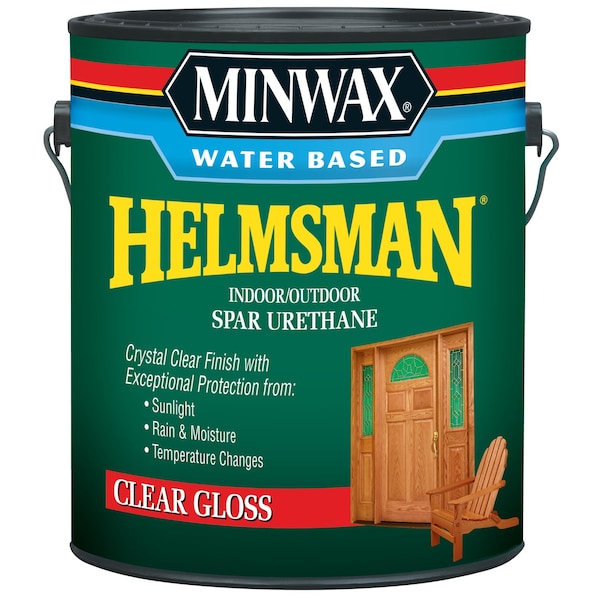 Helmsman Gloss Clear Water-Based Spar Urethane 1 Gal